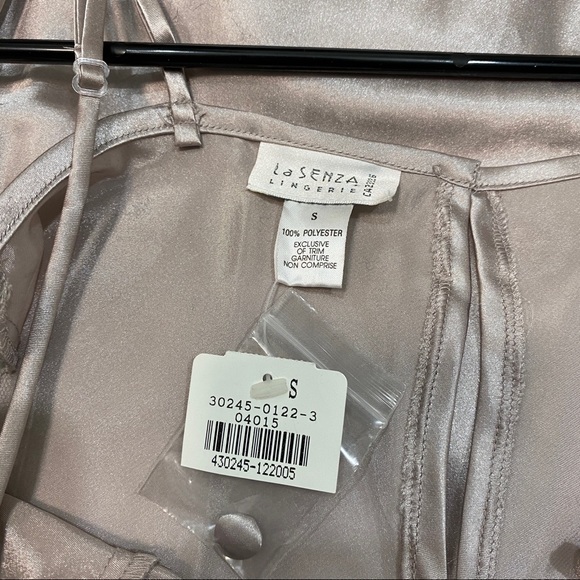 NEW La Senza Lingerie Y2K Trendy Lace Side Slip Dress size S Small NWT - Picture 10 of 10
